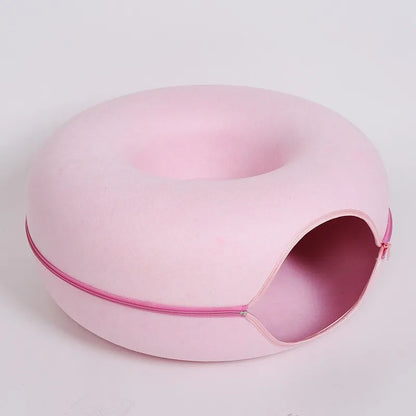 Túnel em Donut para gatos