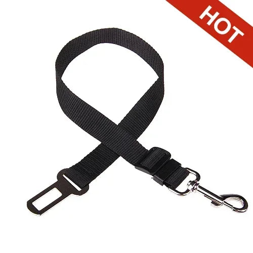 Adjustable seat belt for dogs and cats