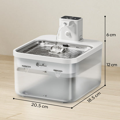 Fonte de água com dispensador automático