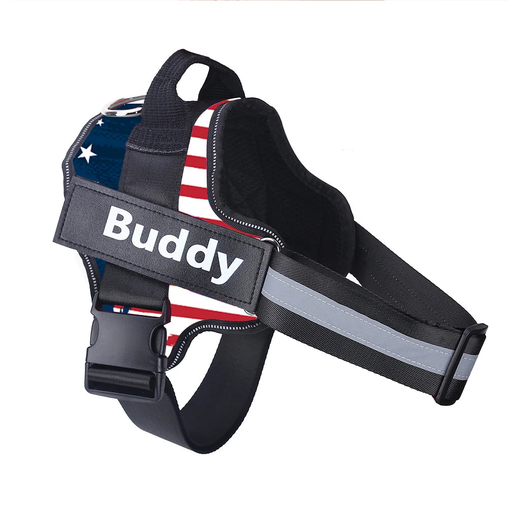 Premium Reflective Anti-Pull Harness - Safety and Comfort for Dogs of All Sizes