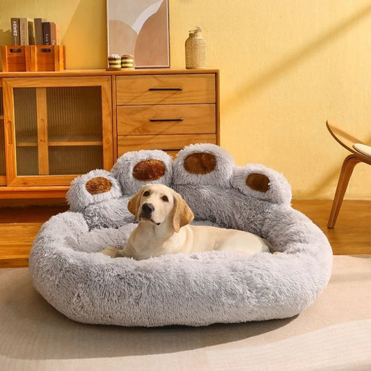 Cama Premium para pet com garra de Urso