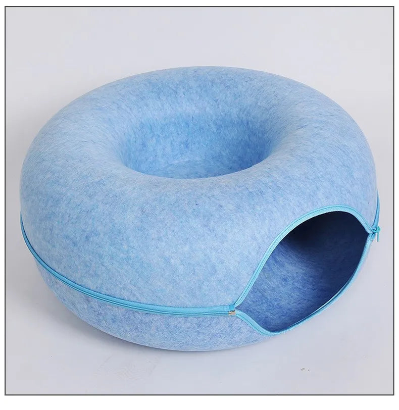 Túnel em Donut para gatos