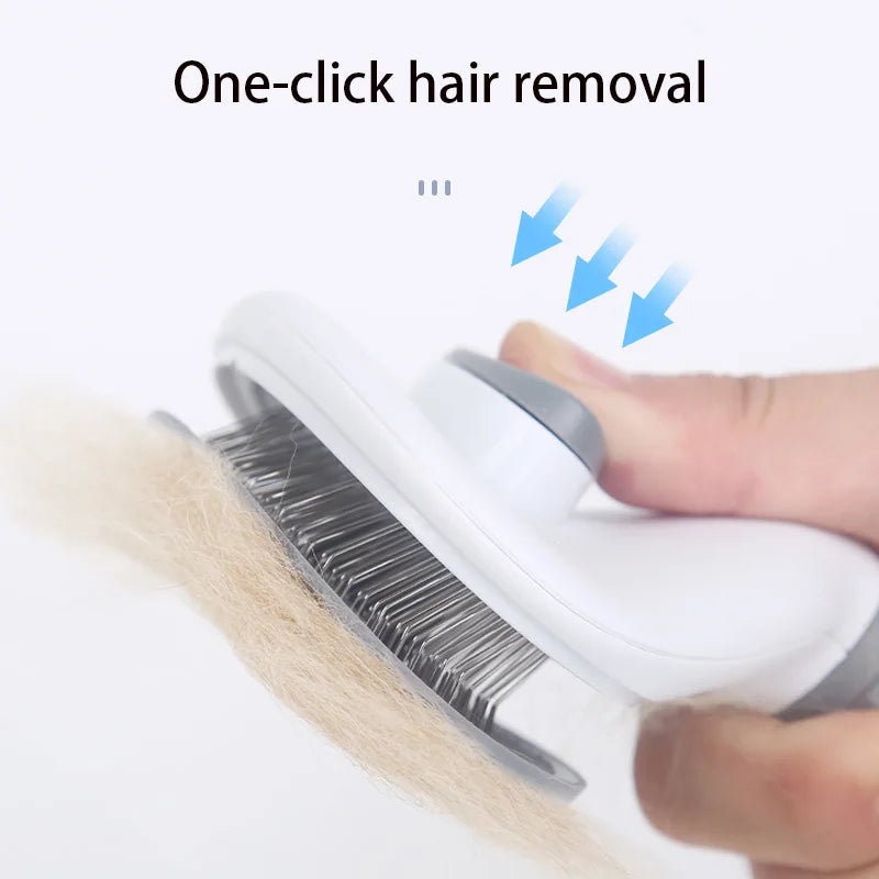 Brosse qui enlève les poils et facilite votre routine avec votre animal