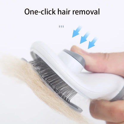 Brosse qui enlève les poils et facilite votre routine avec votre animal
