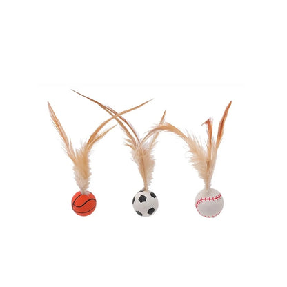 Interactive balls for pet cats
