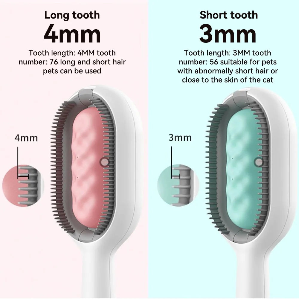 Cat cleaning brush