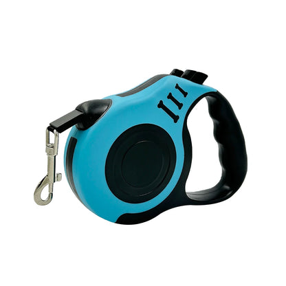 Laisse rétractable automatique en nylon pour chiens et chats