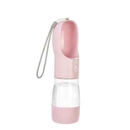 Bouteille d'eau et de nourriture 2 en 1 pour chiens et chats