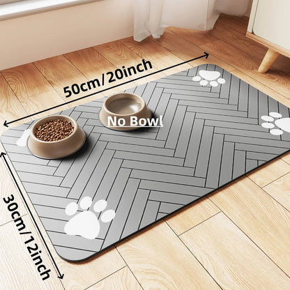 Waterproof Rubber Mat for Dogs and Cats