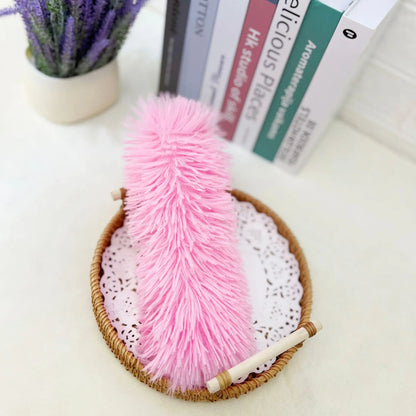 Jouet en peluche à plumes pour chats