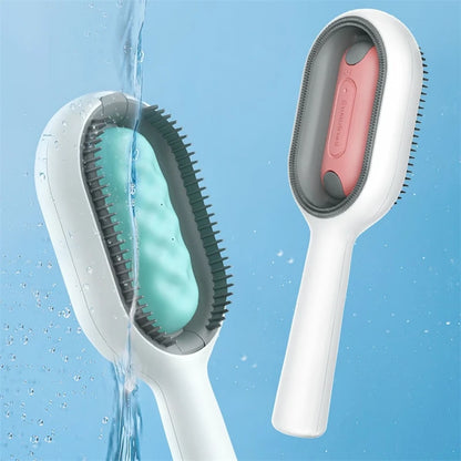 Cat cleaning brush