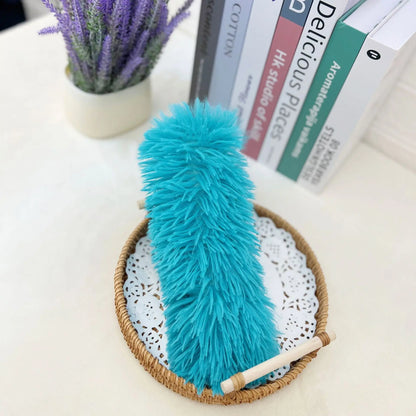 Jouet en peluche à plumes pour chats
