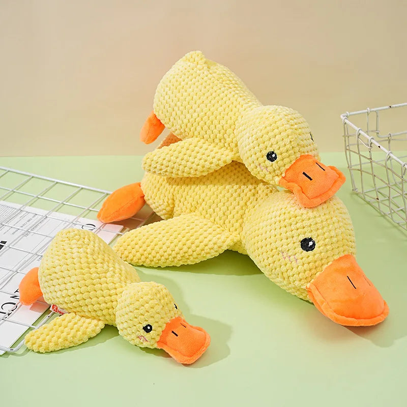 Jouet en peluche canard pour votre animal de compagnie