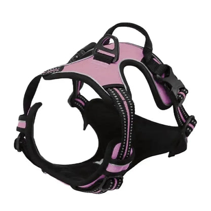 Harnais anti-traction pour chien avec réflecteur