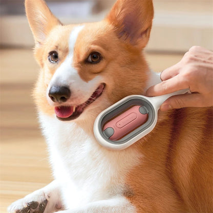 Cat cleaning brush