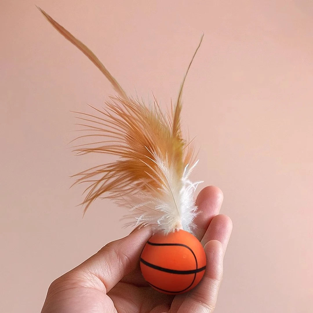 Interactive balls for pet cats