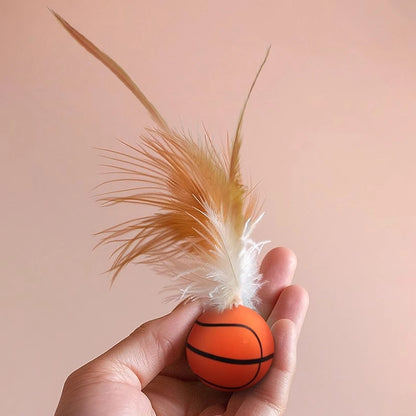 Interactive balls for pet cats