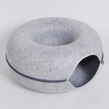 Túnel em Donut para gatos