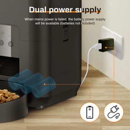 Automatic feeder for dogs and cats