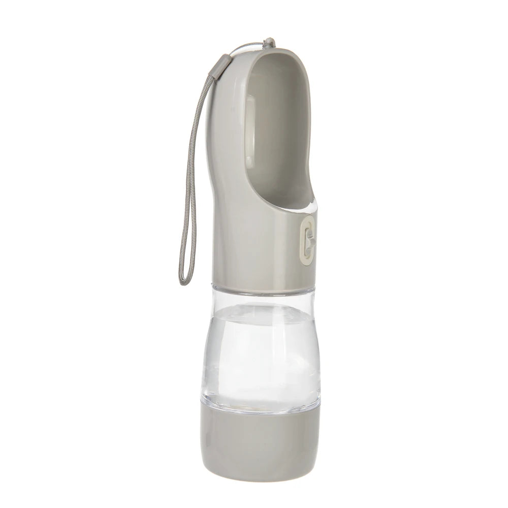 Bouteille d'eau et de nourriture 2 en 1 pour chiens et chats