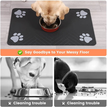 Waterproof Rubber Mat for Dogs and Cats