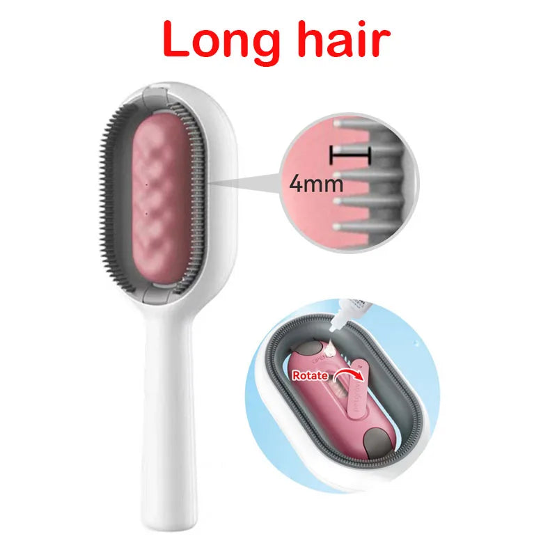 Cat cleaning brush