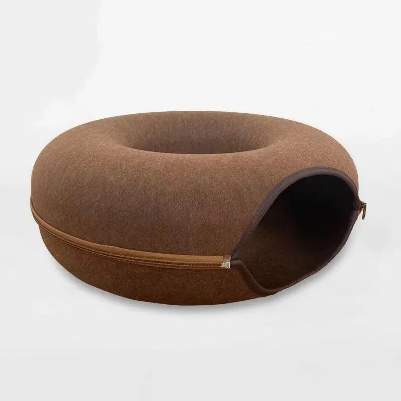Túnel em Donut para gatos