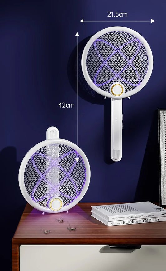Raquete mata moscas e mosquitos