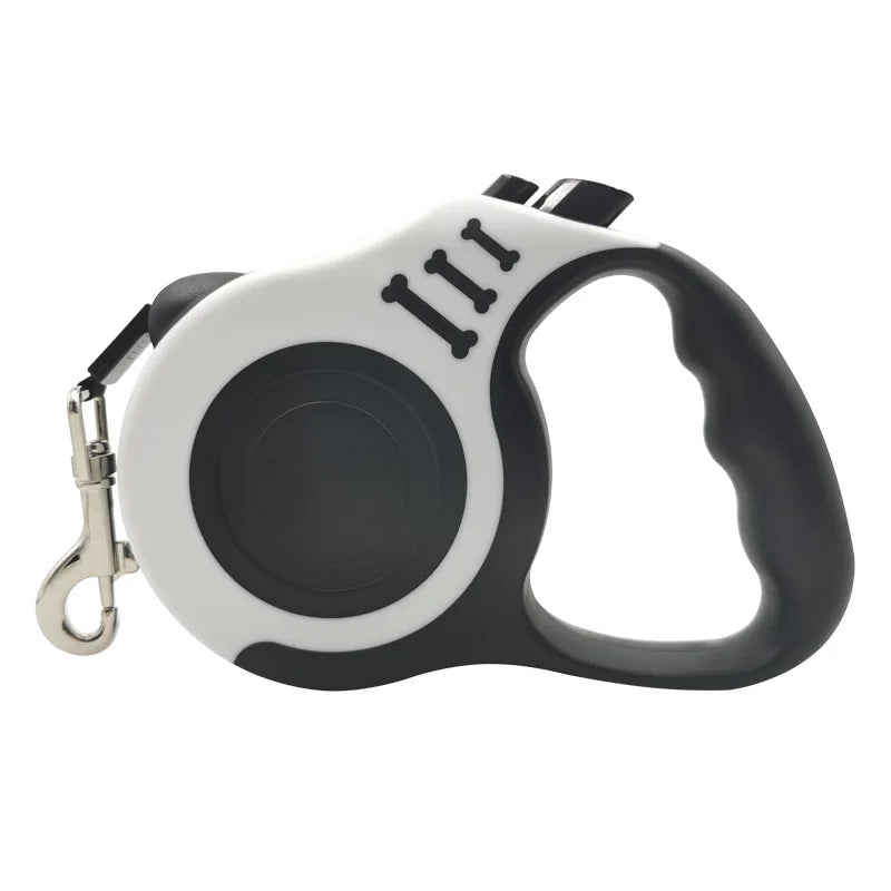 Laisse rétractable automatique en nylon pour chiens et chats