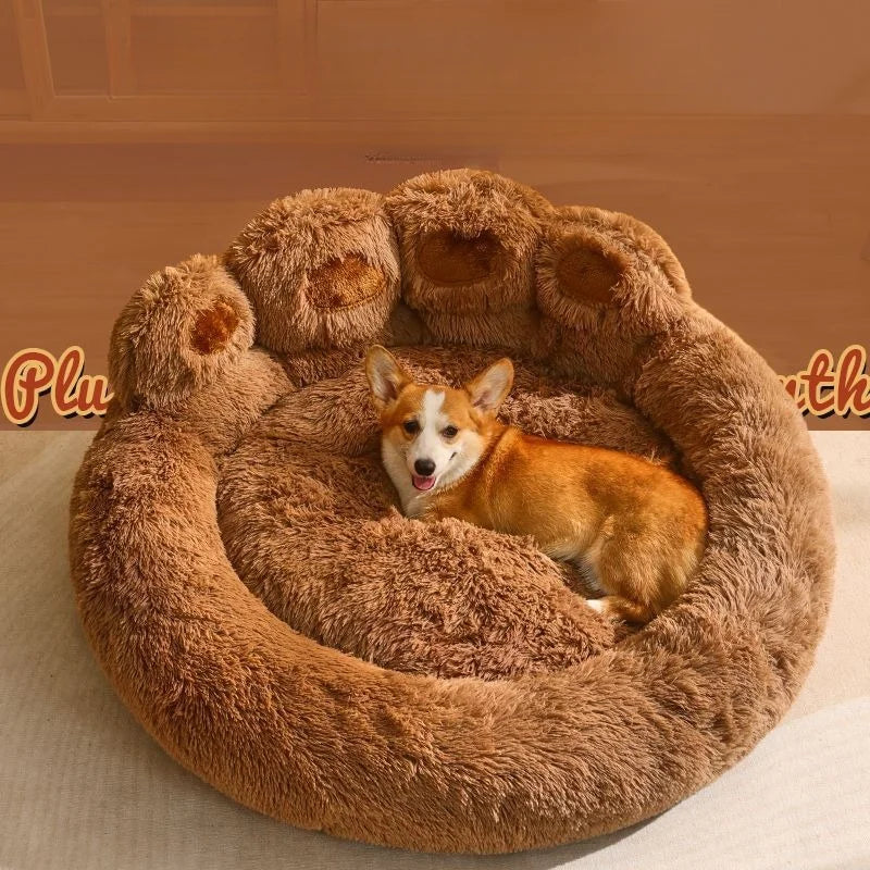 Cama Premium para pet com garra de Urso