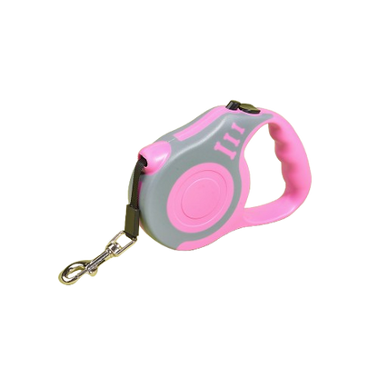 Laisse rétractable automatique en nylon pour chiens et chats