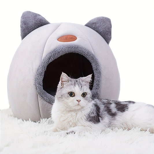 Plush house for cats