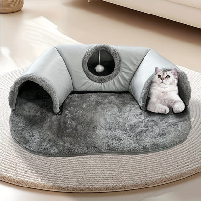 3 in 1 Cat Tunnel and Bed
